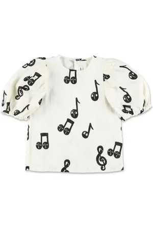 Mini Rodini Top med musiknode-tryk