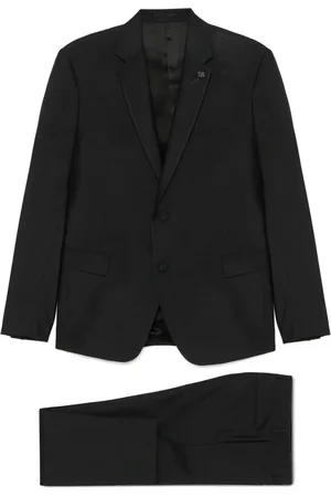 LARDINI Jakkesæt med broche-detalje