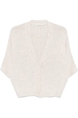 LE TRICOT PERUGIA Cardigan med lurex-detalje