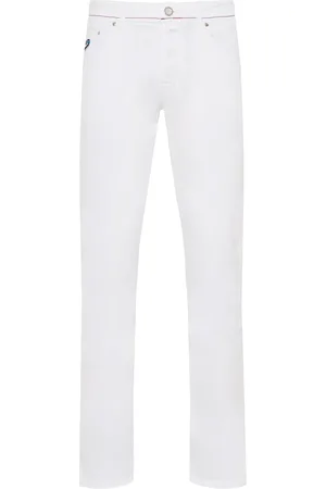 Jacob Cohen Hvide jeans med lige ben