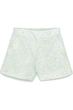 MISS GRANT Shorts med metallisk effekt