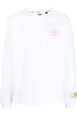 GCDS Surfing Wirdo T-shirt med grafisk tryk