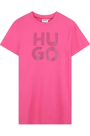 HUGO BOSS Kjole med logotryk