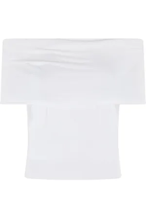 Roberto Collina Top med off-shoulder-snit