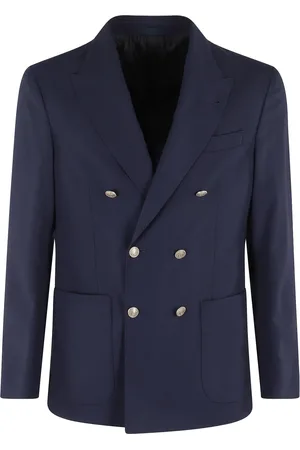 ELEVENTY Dobbeltradet blazer