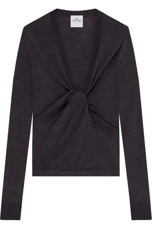 Courrèges Trøje med snoet detalje
