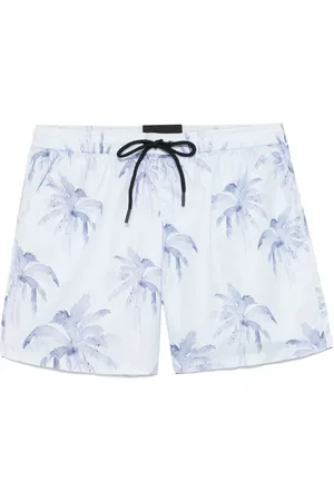 MAUNA KEA Badeshorts med palmetryk