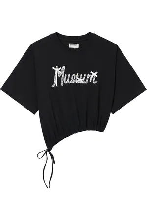 Musium Div. T-shirt med logobroderi