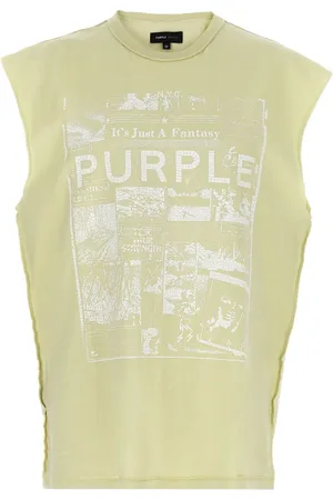 Purple Brand Tekstureret T-shirt