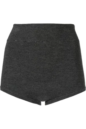 Cashmere In Love Højtaljede Felix shorts i strik