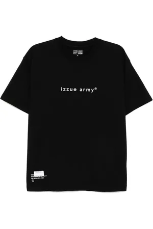 Izzue T-shirt med logotryk