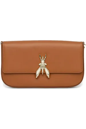 Patrizia Pepe Fly clutch i læder