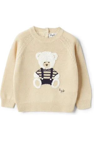 Il gufo Sweater med broderet motiv