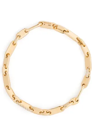 MAOR Monolinka 4MM diamantarmbånd i 18 karat guld