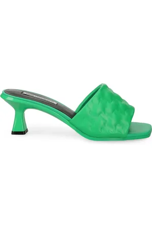 Karl Lagerfeld Mules i læder med monogram