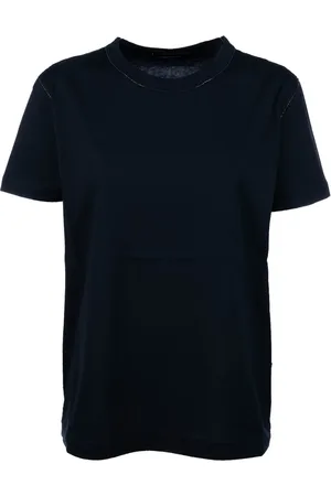 Fabiana Filippi T-shirt med rhinstenudsmykning