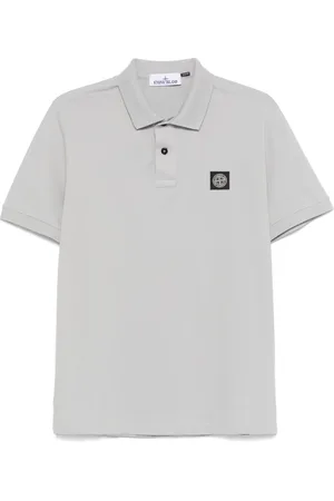 Stone Island Polo med logomærke