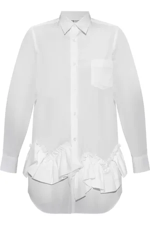 Comme des Garçons Skjorte med flæsekant