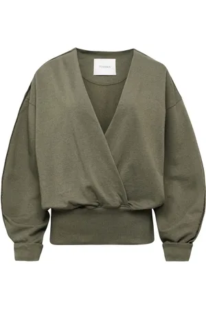 J.W.Anderson Rundet slå om-sweatshirt