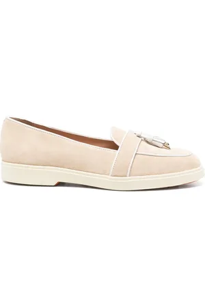 santoni Loafers med kvastdetalje