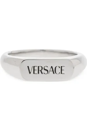 VERSACE Ring med indgraveret logo