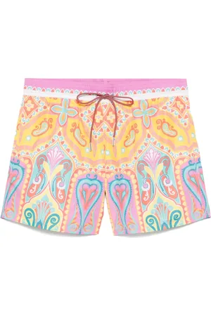 Etro Badeshorts med paisleytryk