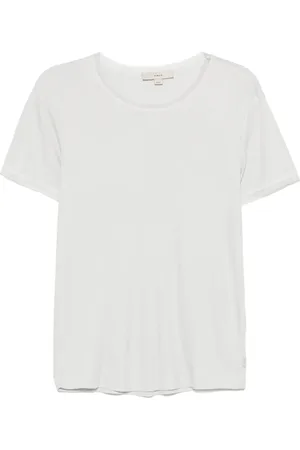 REMAIN T-shirt med mesh-detalje