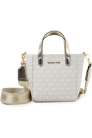 Michael Kors Tote i jacquard med monogram