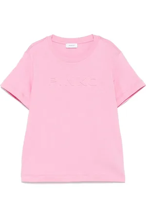 Pinko T-shirt med præget logo