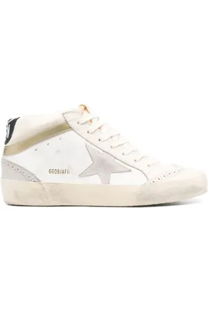 Golden Goose Midstar sneakers med slitageeffekt