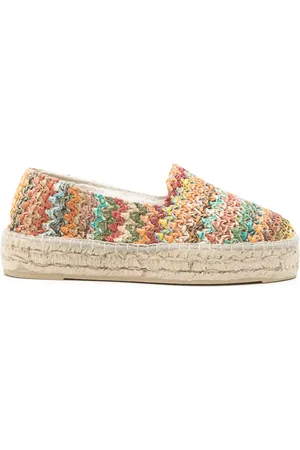 MANEBI Espadriller med dobbelt sål