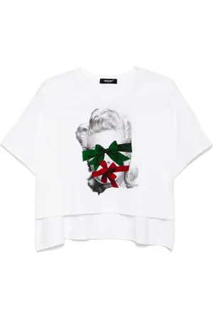 UNDERCOVER T-shirt med grafisk tryk