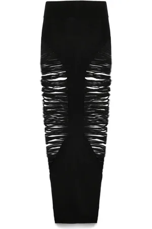 Rick Owens Lang Pillar nederdel
