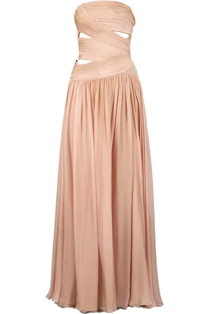 Elie saab Chiffon-kjole med tryk
