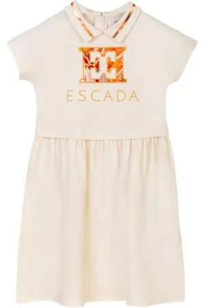 Escada Kjole med broderet logo