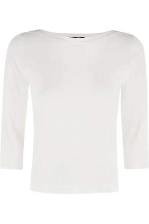 Roberto Collina T-shirt med trekvartlange ærmer