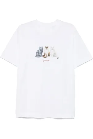 Givenchy T-shirt med kattetryk