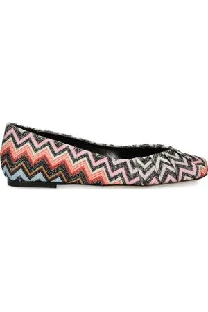 Missoni Flade sko med zigzagmønster