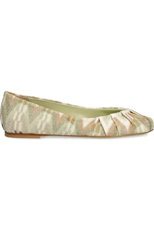 Missoni Flade sko med plisseret front