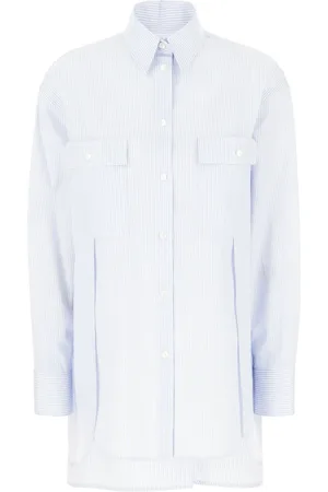 Salvatore Ferragamo Stribet skjorte