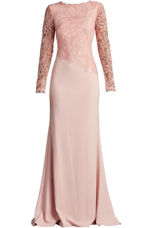 Tadashi Shoji Langærmet kjole