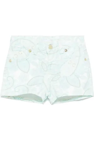 MISS GRANT Shorts med paisleytryk