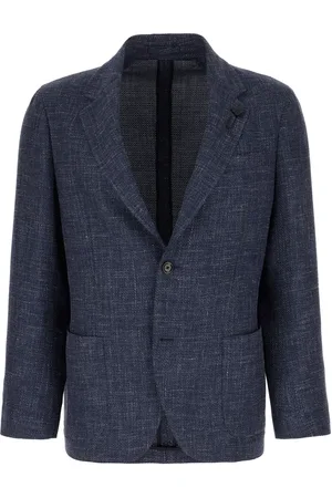 LARDINI Blazer med broche-detalje