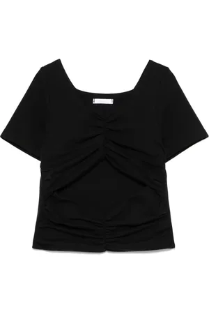 MISS GRANT T-shirt med udskæringsdetalje