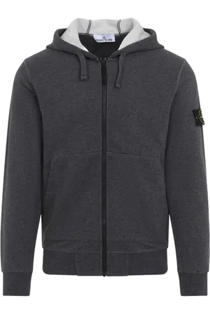 Stone Island Hættetrøje med kompasmærke og logo