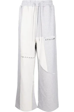 Feng Chen Wang Joggingbukser med patchwork