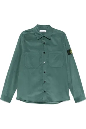 Stone Island Overskjorte med kompasmærke