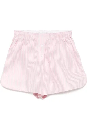 Lacoste Poplin-shorts med striber