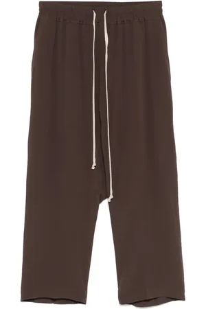 Rick Owens Cropped bukser med snoretræk
