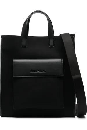 Emporio Armani Tote med bogstav-logo